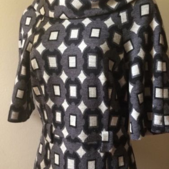 Vintage 1960's Small Mod Betty Draper Madmen Dress - Picture 4 of 7